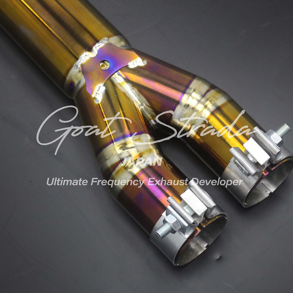 Thumbnail: Maserati Quattroporte AT (2008-2012) Titanium Merge-tube Mid pipe