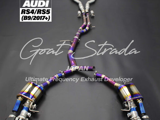 AUDI RS4/RS5 (B9) Racing Valved Exhaust system Production | GWAPOTech JAPAN