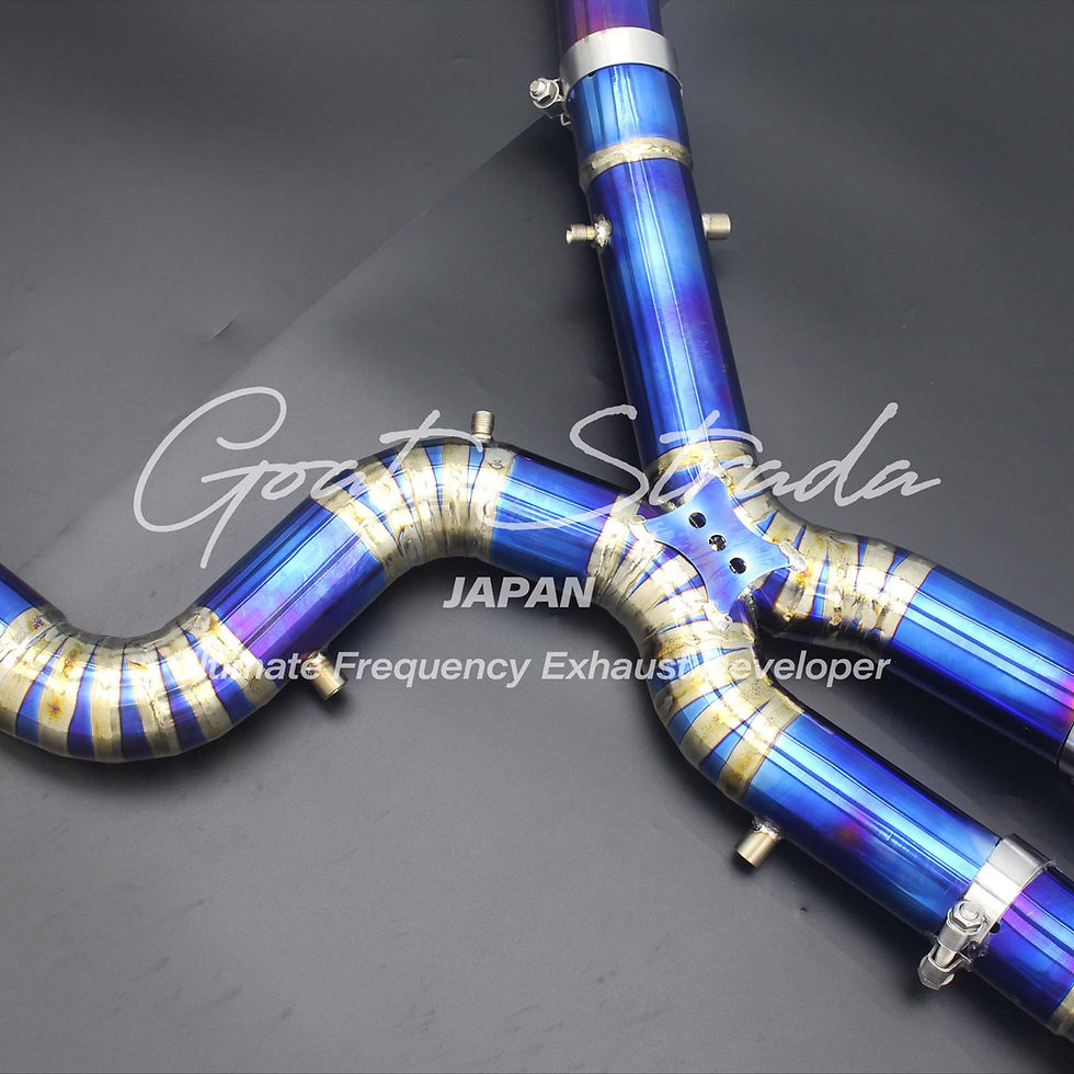 Thumbnail: BMW M2C G87 Titanium Valved Rear sport Exhaust+ Equal length Mid pipe+Tips