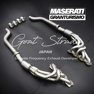 Maserati Granturismo AT/MC Auto Sus304 Equal Length Headers+200cell Down pipes