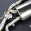 Thumbnail: AUDI S3 8V Sportback Racing Valved Rear Exhaust+Mid pipe+Tips