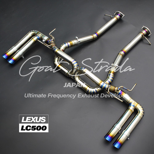 LEXUS LC500 5.0L V8 Newest F1 sound package Rear Exhaust system ...