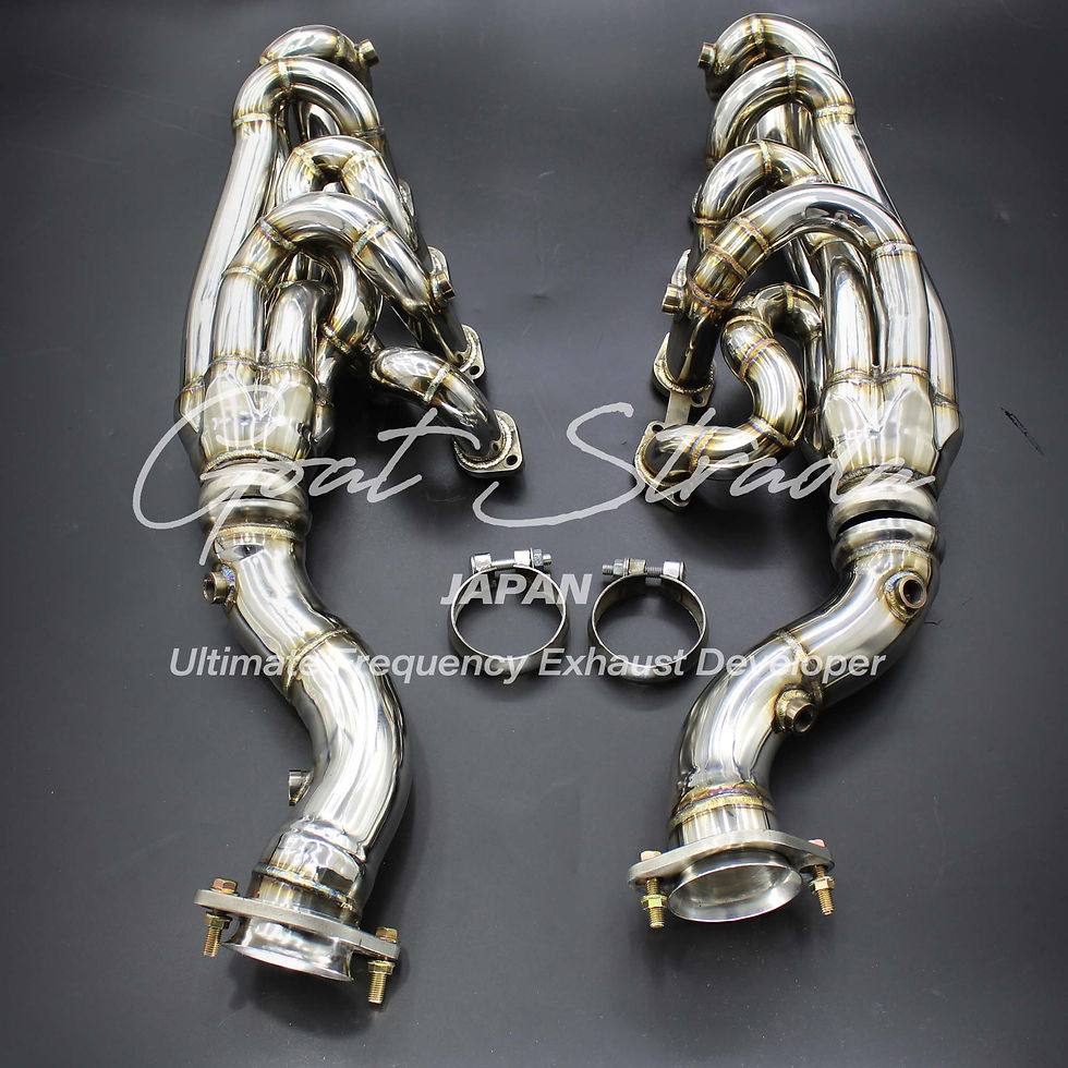 サムネイル： F1 Racing sound Exhaust systems for Ferrari 599GTB Rear Exhaust+X down pipes+Equal length headers