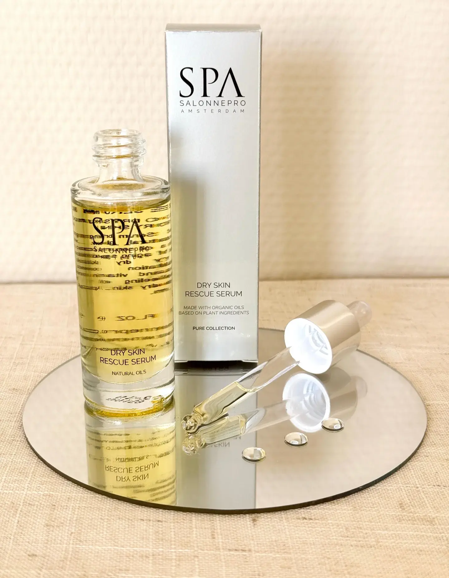Dry skin rescue serum