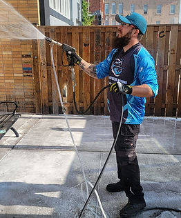 Pressure Washing alocal non-profit