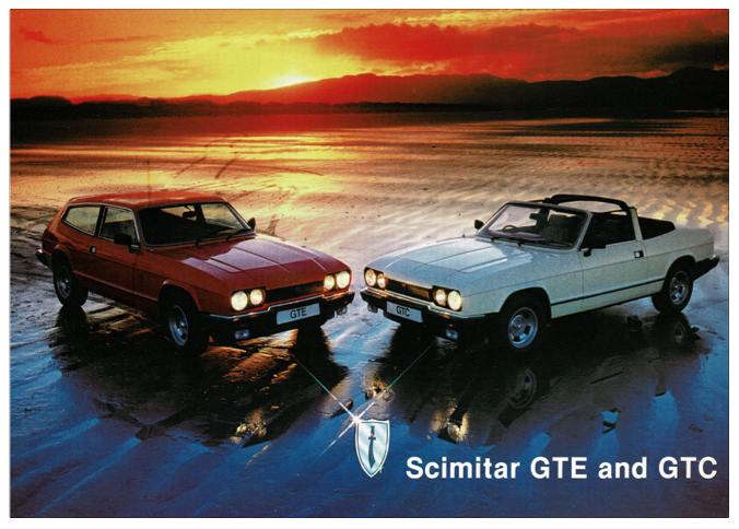 Brochure Reliant Scimitar GTE & GTC a