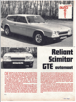 Autokampioen 1977 test SE6A
