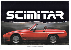 Mini brochure Reliant Scimitar SS1