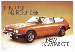 Brochure Reliant Scimitar GTE 6A