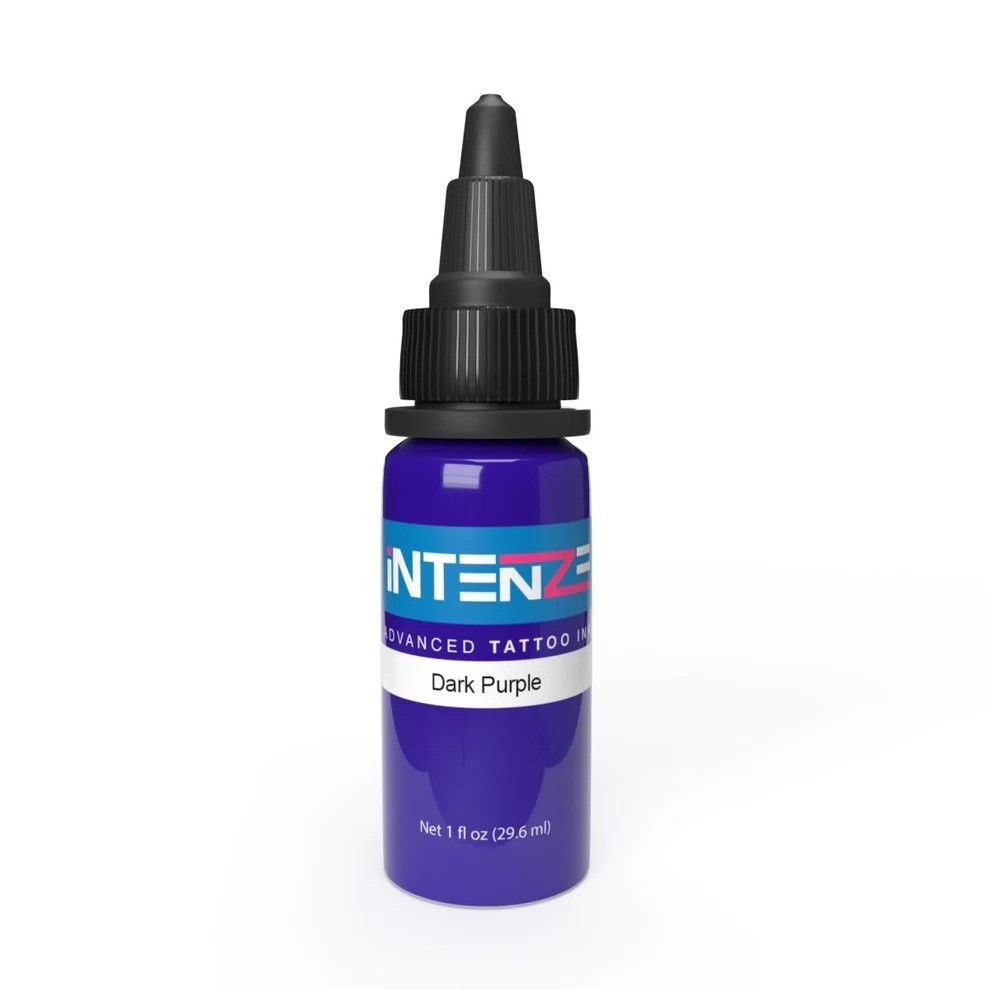 INTENZE TATTOO INK - DARK PURPLE - 1 OZ