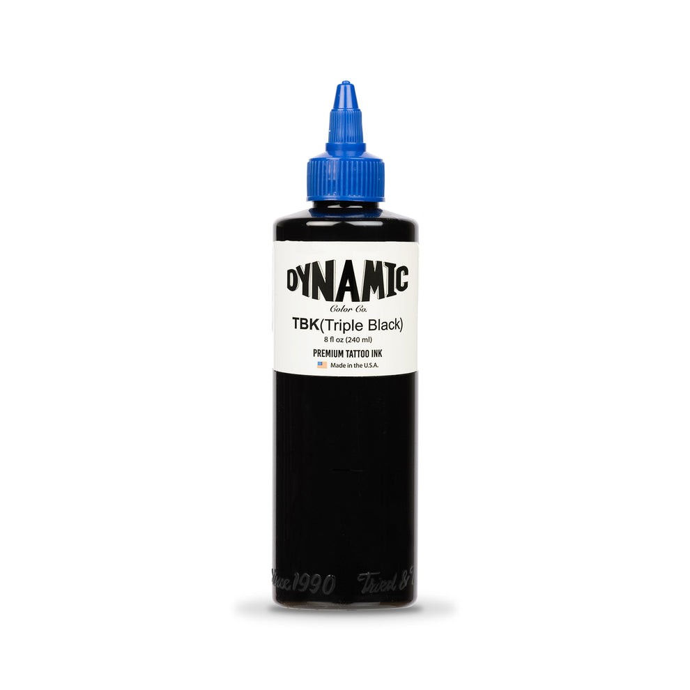 Dynamic Color Co Tattoo Ink, Triple Black, 8oz