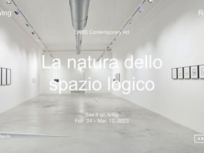 La natura dello spazio logico - Giulia Marchi su ARTSY