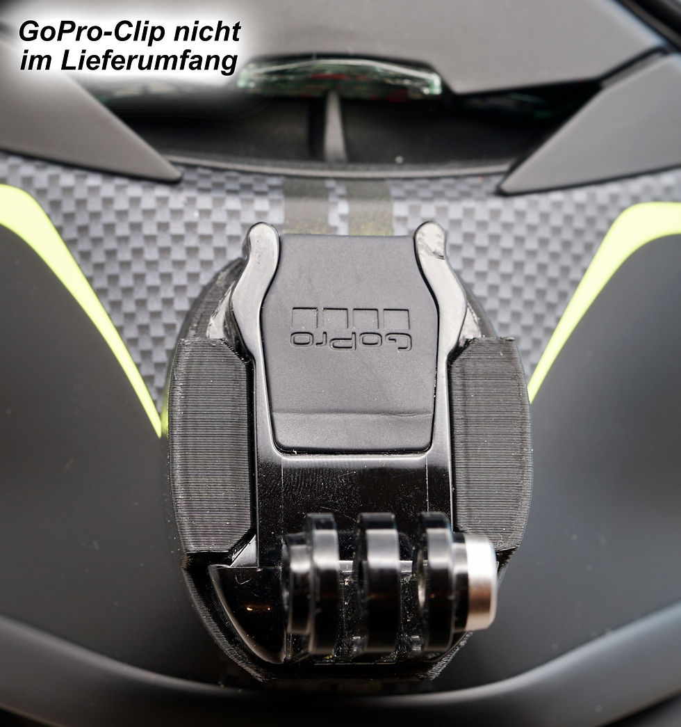 Thumbnail: Shoei - Hornet ADV - Action camera chin mount