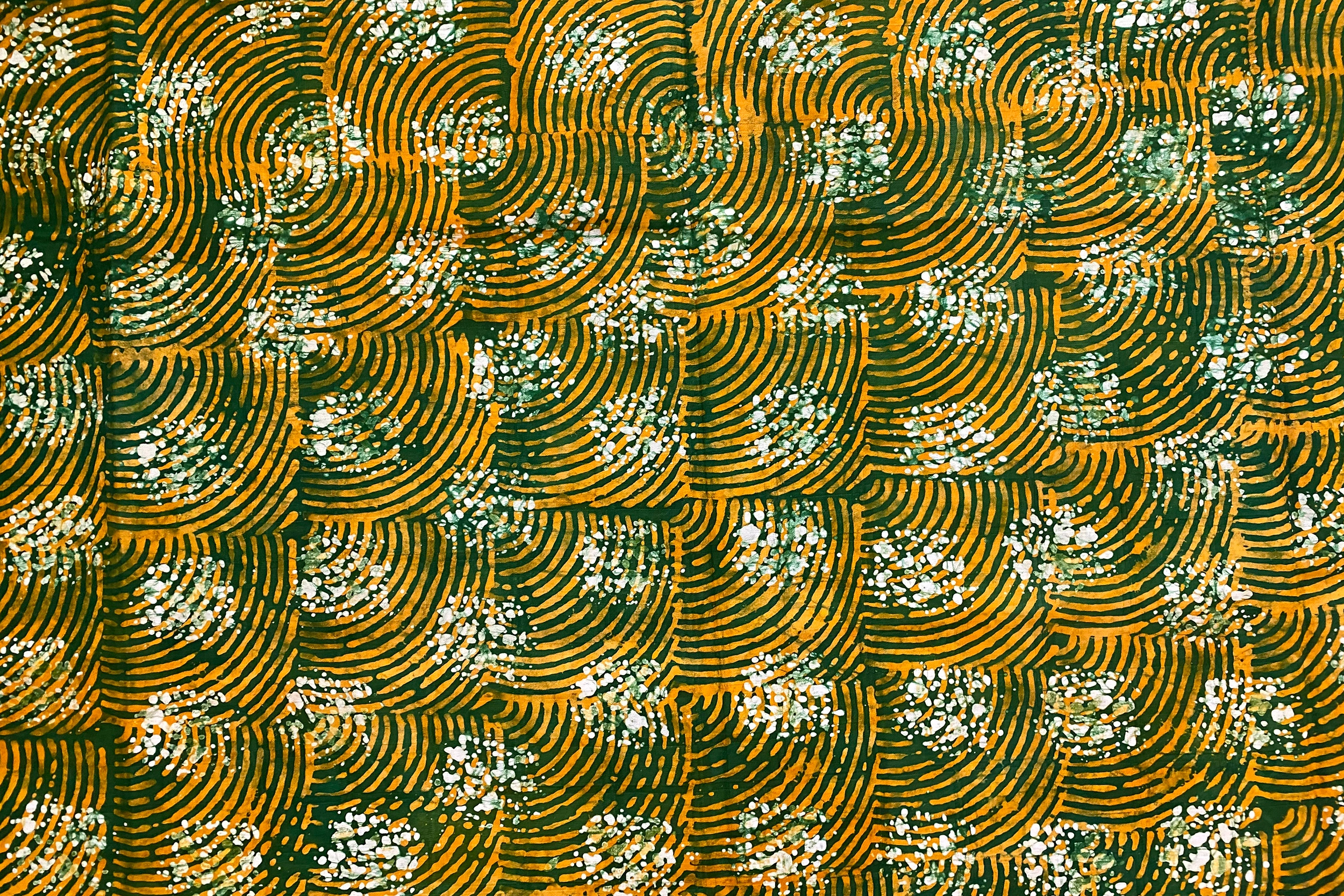 Yellow Gara fabric