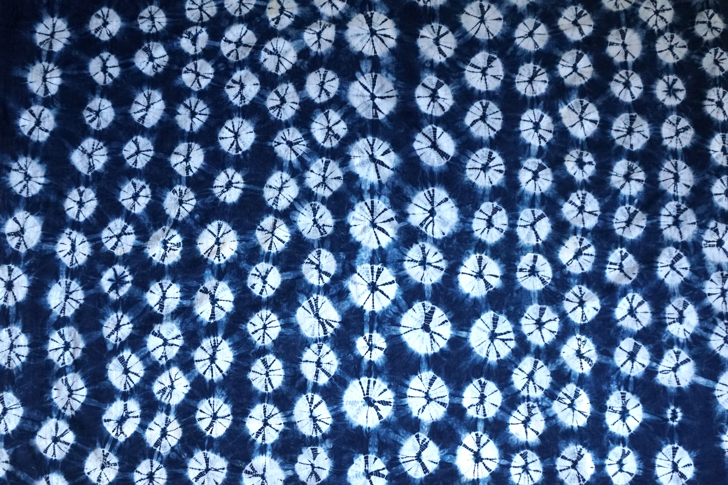 blue Gara fabric