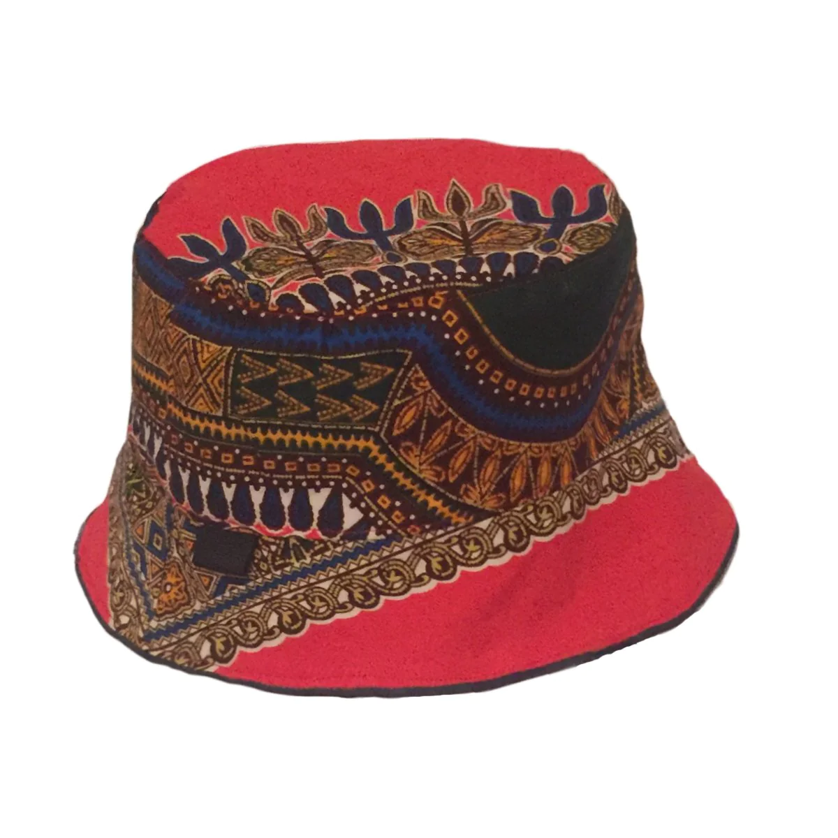 Dashiki Print Bucket Cap