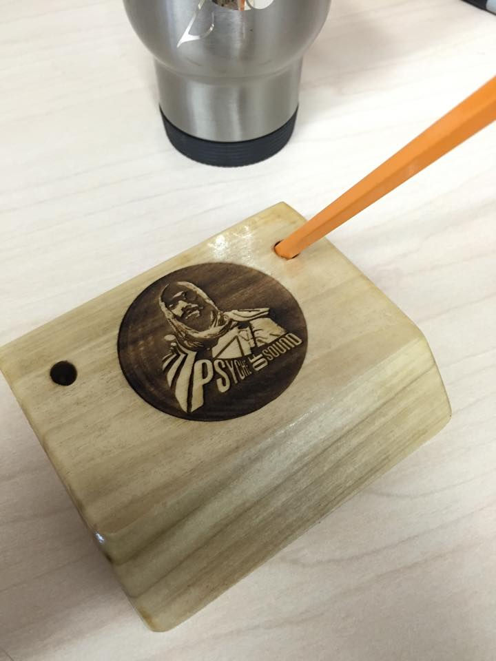 Laser Engraved on wood