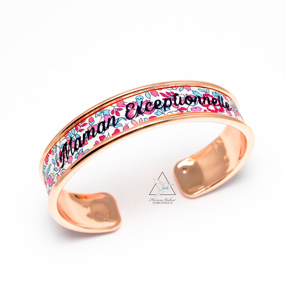 Miniature : Bracelet large Katie & Millie - Maman exceptionnelle