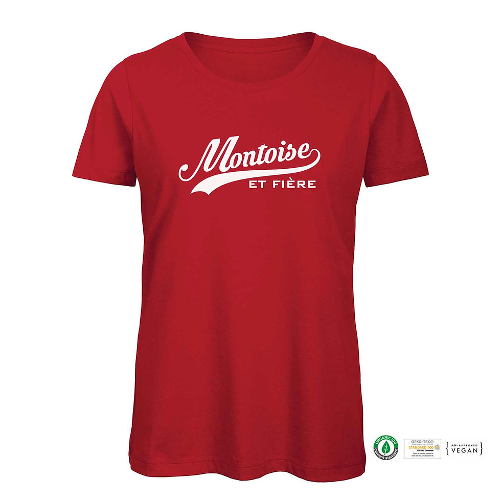 Miniature : T-shirt Montoise & fière de l'être pour le Doudou de Mons