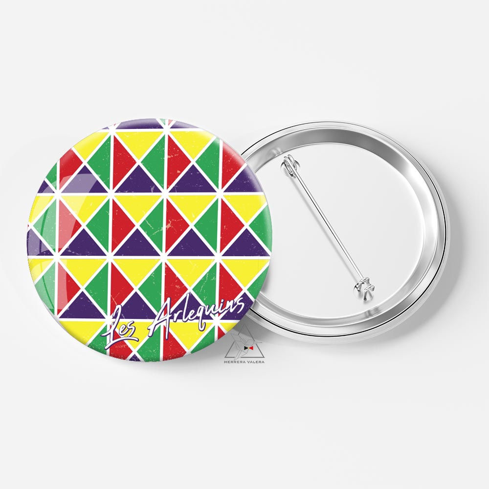 Badge - Les Arlequins