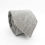 Miniature : Cravate Chevrons gris vert -  Lin et Coton