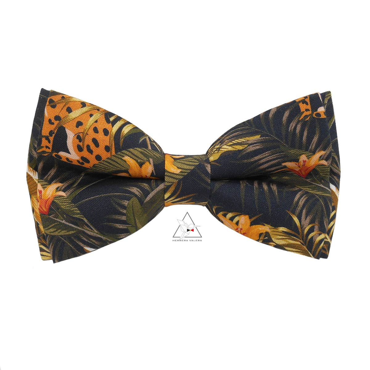 Noeud papillon battoir Jungle Black