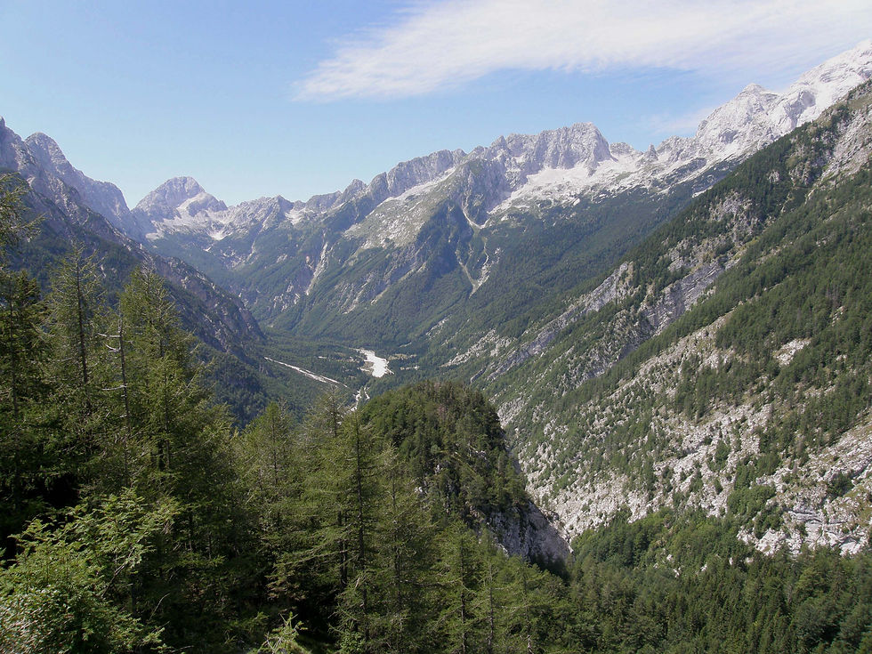 Vrsic valley, Slovenia