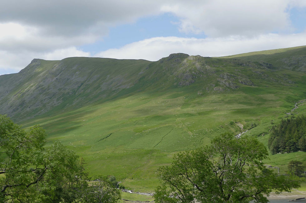 Kidsty How and Pike, far left