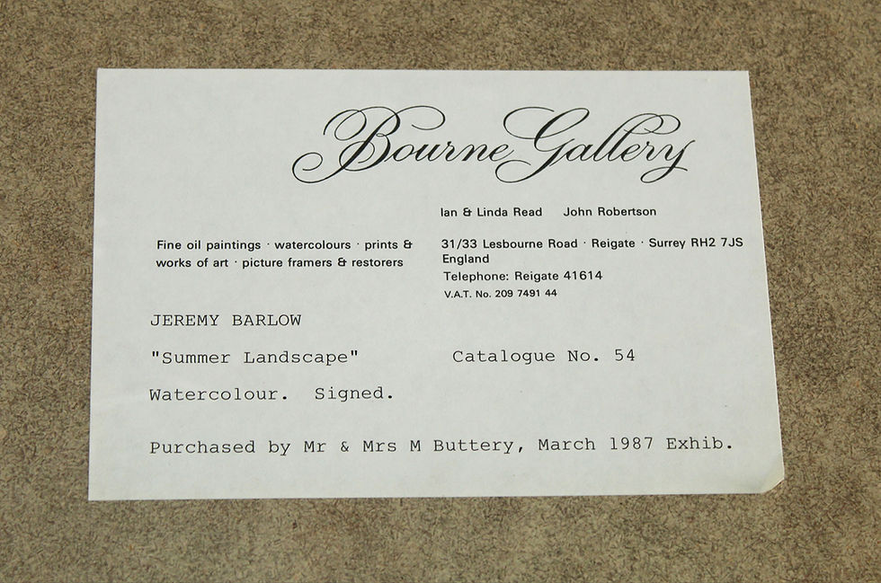 Thumbnail: Jeremy Barlow (1945-2020)
