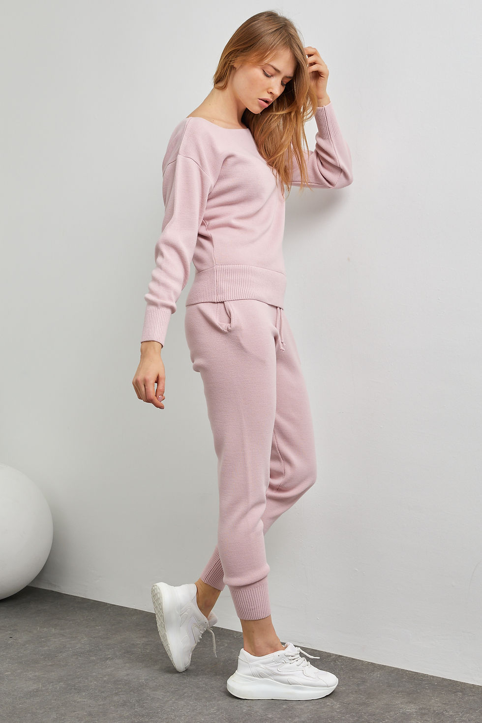 Küçük resim: Sport Kayık Yaka Alt Üst Triko Takım