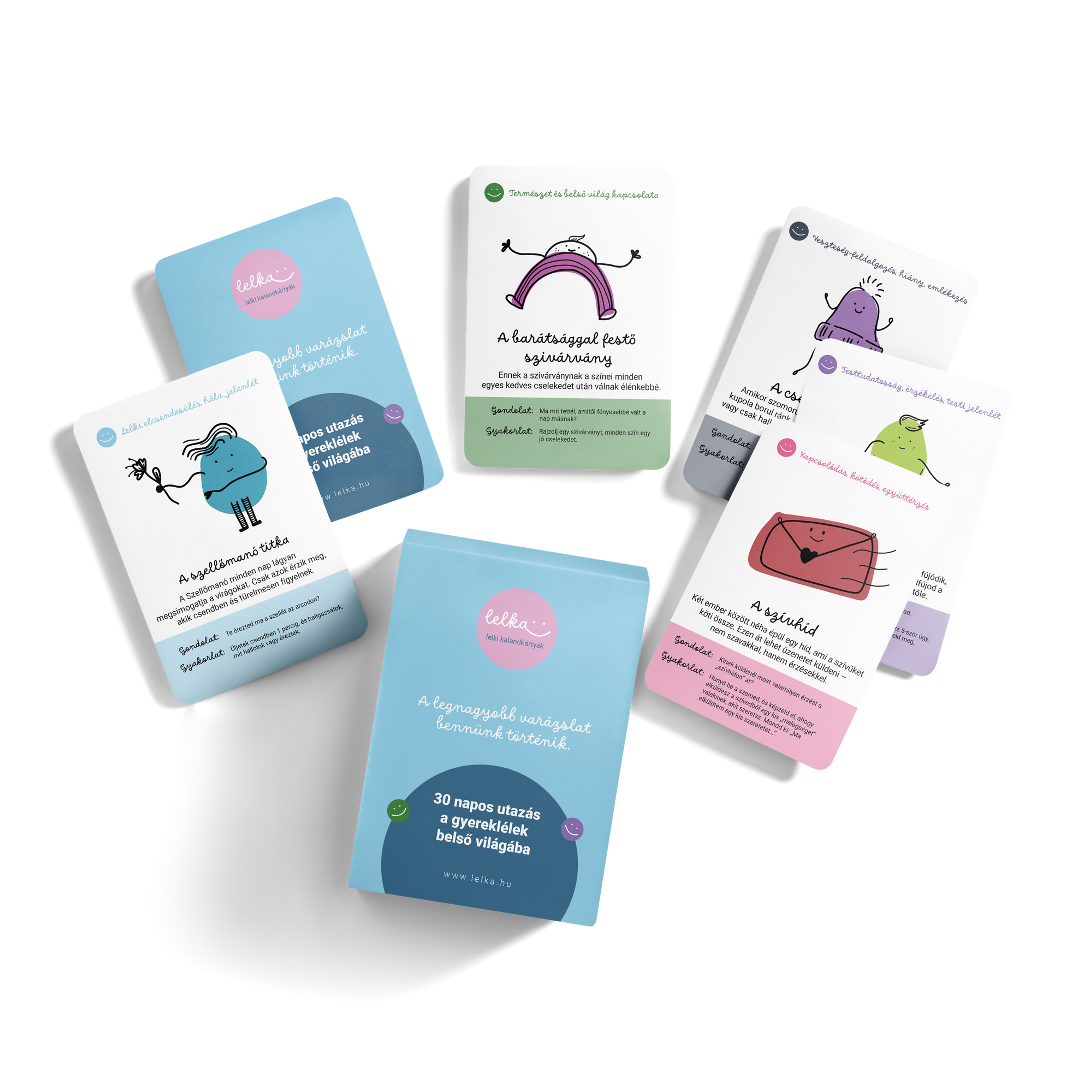 Lelka kalandkártyák - tudatos jelenlét