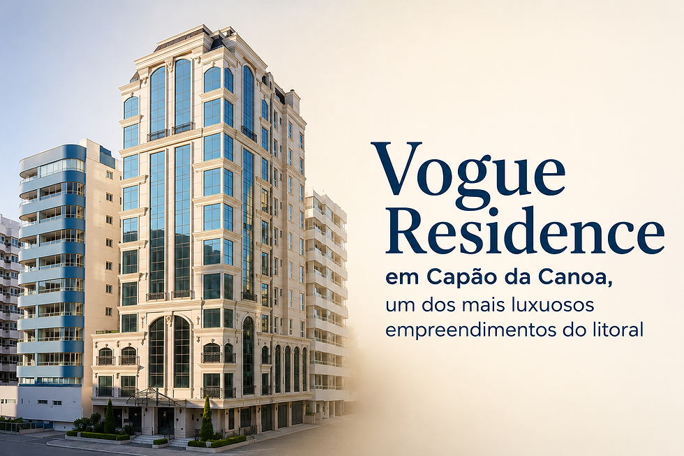 Vogue Residence em Capão da Canoa