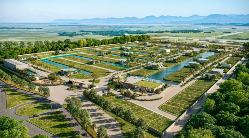 Vista panorâmica Aura Garden Place em Xangri-lá
