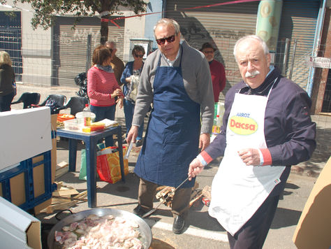 Paellas en la Falla dels Doctors