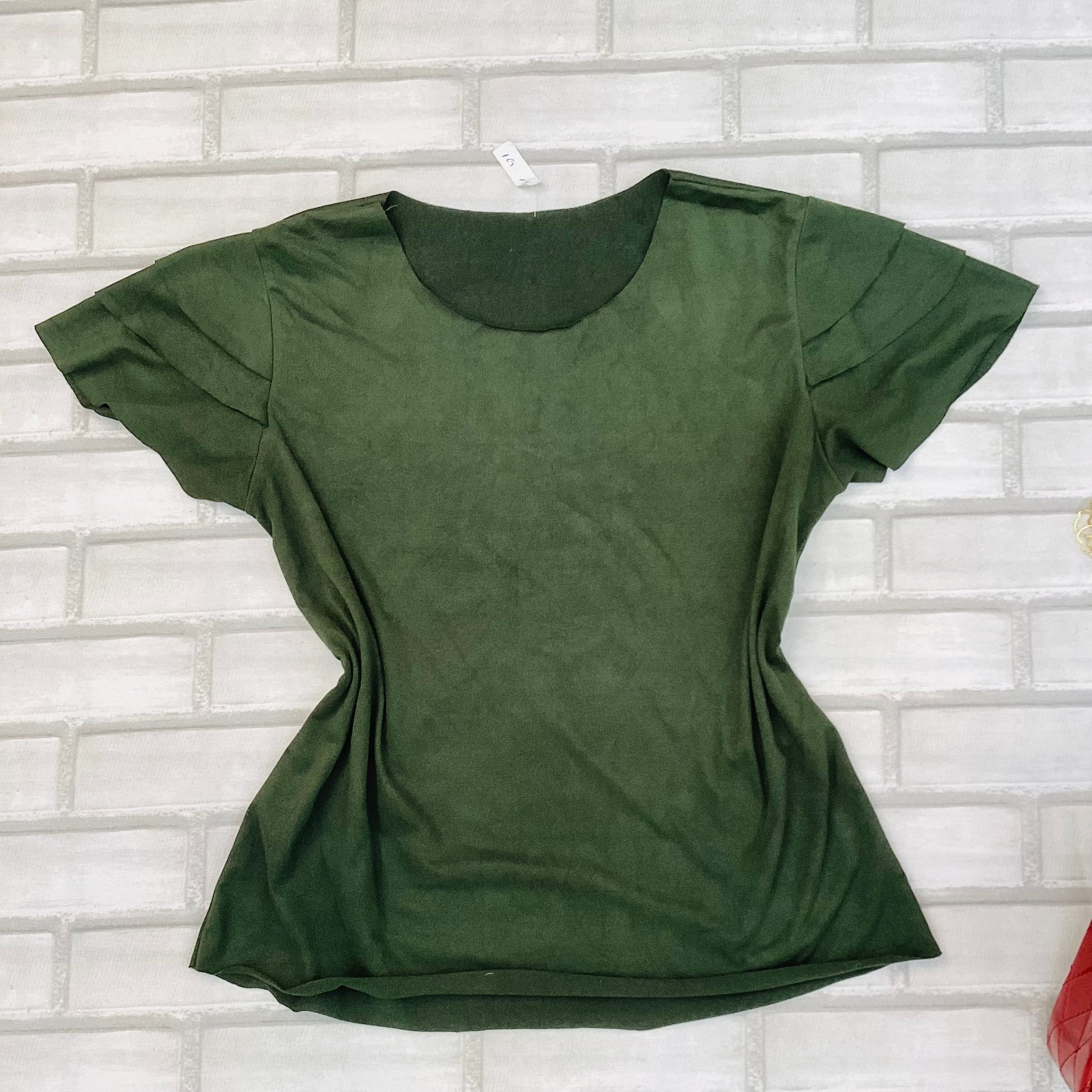 Blusa em malha suede