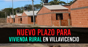 Amplían plazo para postularse al programa de Vivienda Rural