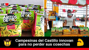 Aritos de Oro, los snacks saludables elaborados por llaneras