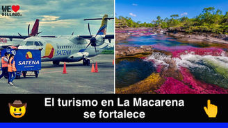 Satena amplía vuelos y rutas hacia La Macarena, Meta, para dinamizar el turismo