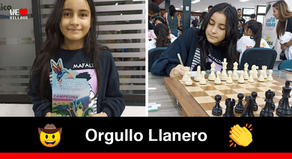 La llanera de 12 años Laura Pardo se convierte en bicampeona nacional de ajedrez