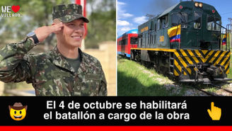 El Ejército construirá el ferrocarril Villavicencio –Puerto Gaitán por iniciativa del Gobierno Nacional