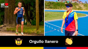 Padre e hijo llaneros representarán a Colombia en Juegos Centroamericanos de Triatlón