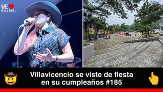 Únete a la celebración del cumpleaños de Villavicencio en el Parque de La Cruz