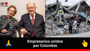 El empresario Luis Carlos Sarmiento Angulo y su esposa donan $200.000 millones para atender emergencia por terremoto