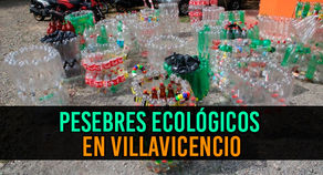 Con pesebres ecológicos quieren fomentar la educación ambiental