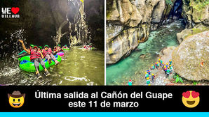 El Cañón del Guape un nuevo destino turístico que estuvo oculto por el conflicto