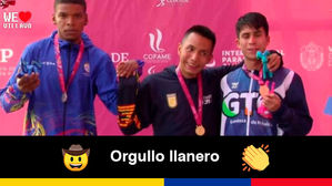 El paratleta metense Giovanny Malambo ganó dos medallas de oro en México