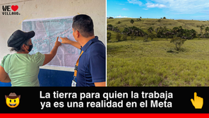 Reforma Agraria en marcha, 6.500 hectáreas del Meta están a punto de ser formalizadas