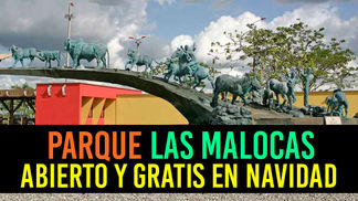 Parque las Malocas permanecerá abierto el 24 y 25 de diciembre