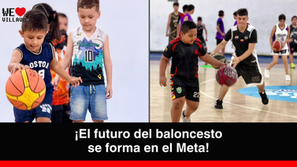 ¡440 niños y niñas del Meta se forman en baloncesto con el Segundo Campamento Caimanes del Llano!