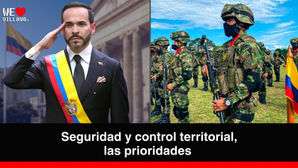 Presidente Abelardo De La Espriella anuncia respaldo a la Fuerza Pública y medidas contra el crimen